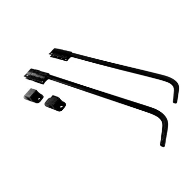 Mud Flap Hanger Square Steel 30" 19 x 19mm - Black