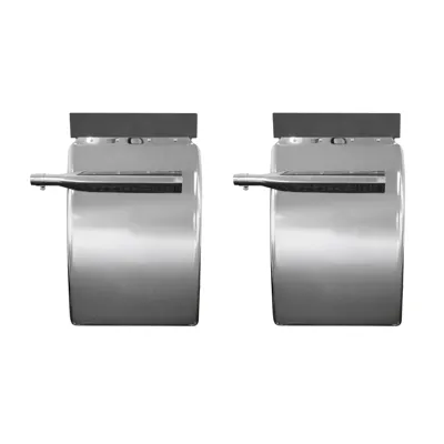 24"x38" Quarter Fender - 430 Stainless Steel