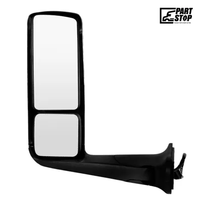 LH Door Mirror Assembly, Chrome, with Heating, with Electrical, 2018+ International LT 625