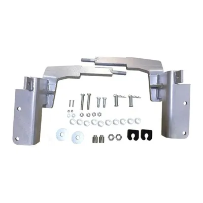 Deer Guard Mounting Bracket without Hook for Freightliner Cascadia 2018+ | Steel Bolt-On Grille Guard Bracket Kit, with Mounting Hardware
